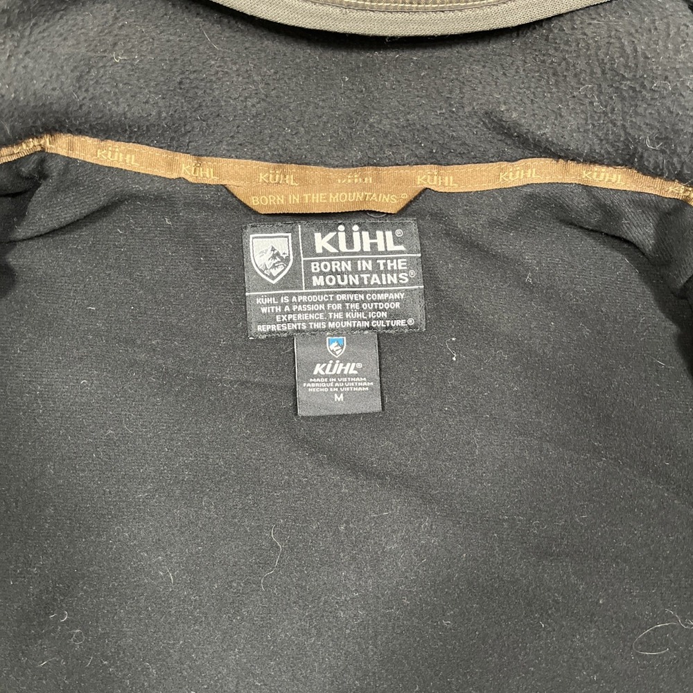 Men's Kuhl Relik Softshell Hoody Full Zip Jacket Men's Size M Adventure 1081 - Picture 11 of 13